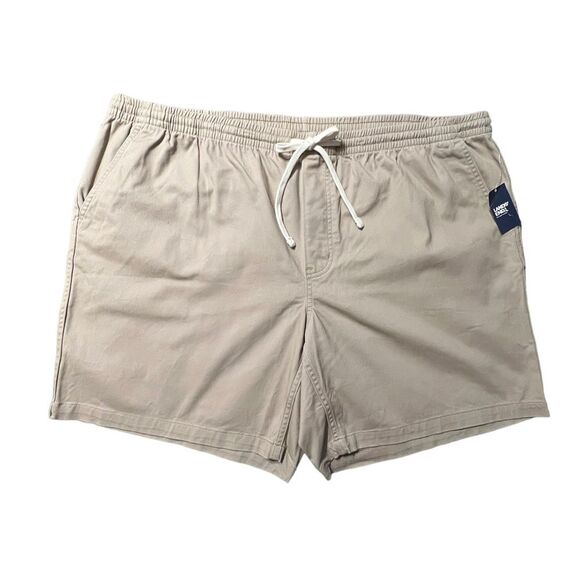 Land’s End Khaki Knockabout Pull-On Shorts XXL NWT - Picture 2 of 4